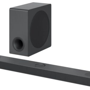 SoundBar + Subwoofer s/ Fios 3.1.3 S80QY 480W Dolby Atmos - LG