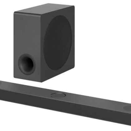 SoundBar + Subwoofer s/ Fios 3.1.3 S80QY 480W Dolby Atmos - LG