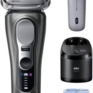 M?quina de Barbear Series 9 Pro+9675cc (Cinzento/Prateado) - BRAUN