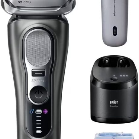 Máquina de Barbear Series 9 Pro+9675cc (Cinzento/Prateado) - BRAUN