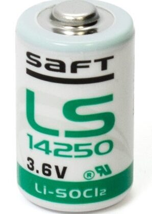 Pilha Litio Li-SOCl2 1/2AA 3,6V 1200mAh - SAFT