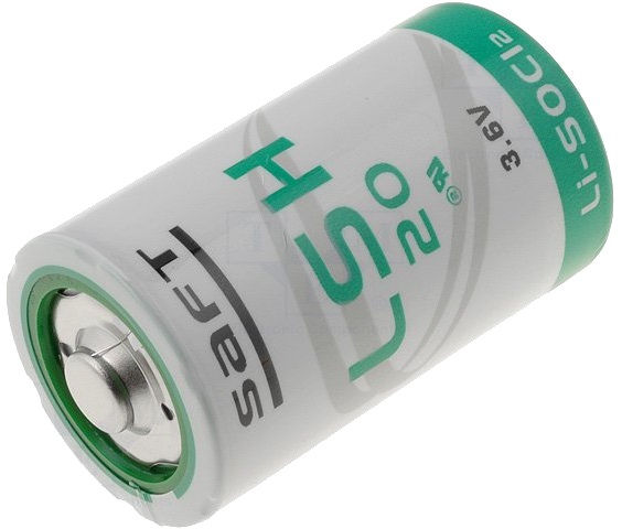 Pilha Lithium Li-SOCl2 D 3,6V 13000mAh - SAFT