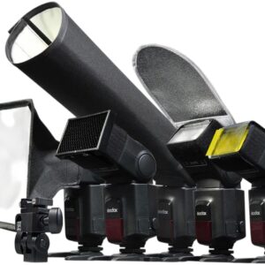 Kit de Acess?rios 6-EM-1 (Softbox, Filtros de Cor, Refletor e Difusor) - GODOX
