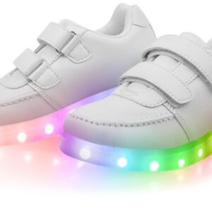 Sapatilhas DiscoSneakers c/ LEDs (Tamanho 32) - PartyFunLights