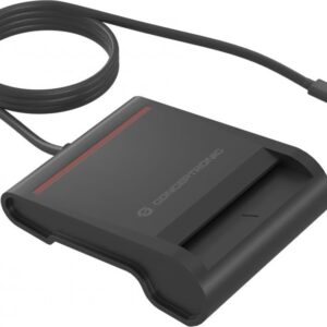 Leitor de Cartões Inteligente USB Type-C (Preto) - CONCEPTRONIC
