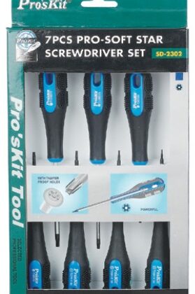 Conjunto Chaves Torx c/ Furo (7 pcs) - Proskit