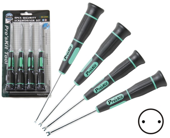 Conjunto 4 Chaves Segurança (Spanner) - Proskit