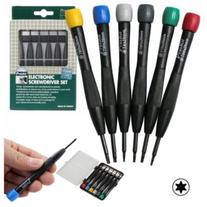 Conjunto de 6 Chaves Precis?o Torx - Proskit