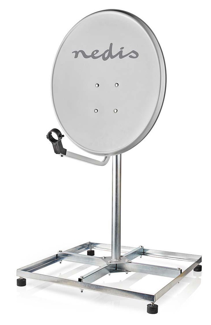Suporte p/ Parabólicas até 90cm (Base: 51,5 x 51,5cm / Altura máx. 100cm) - NEDIS