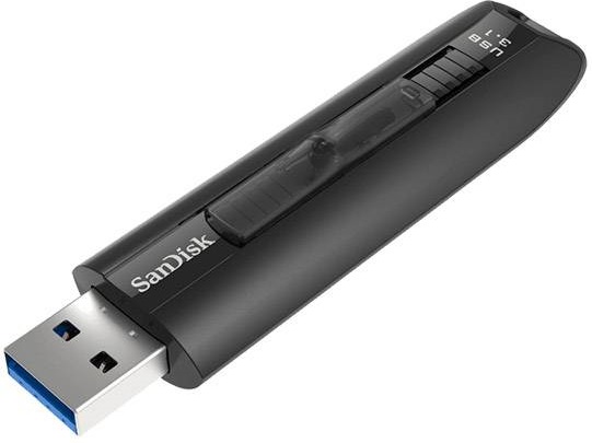 Pen Drive USB Extreme Pro 128GB USB 3.1 (Preto) - SANDISK