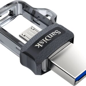 Pen Drive USB3.0 Ultra Dual Drive 256GB (Transparente) - SANDISK