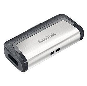 Pen Drive USB/USB C Compat?vel c/ Smartphones 128GB (Prateado) - SANDISK