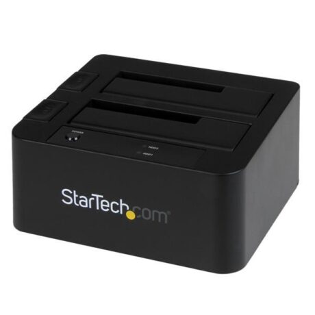 Docking Station p/Discos R?gidos USB B 3.0 (3.1 Gen 1) Preto - STARTECH