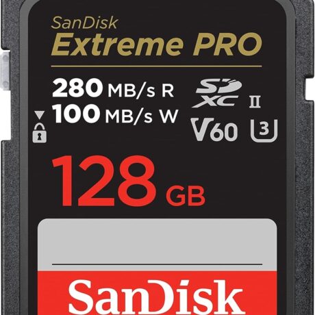 Cartão de Memória 128GB Extreme PRO SDXC UHS-II Classe 10 - SANDSIK