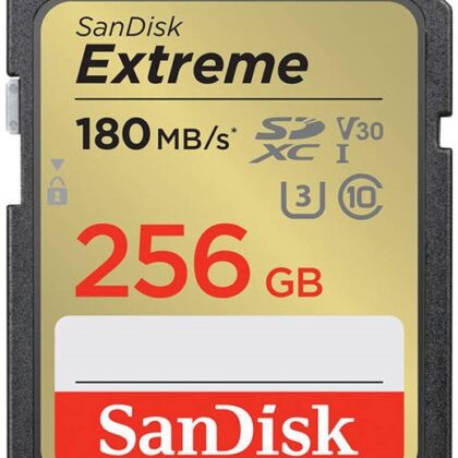 Cartão de Memória Extreme SDXC 256GB - SANDISK