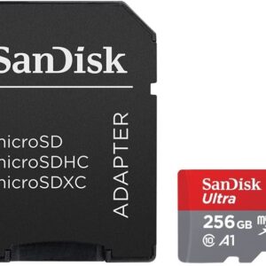 Cart?o de Mem?ria Ultra microSDXC 256GB + Adaptador - SANDISK