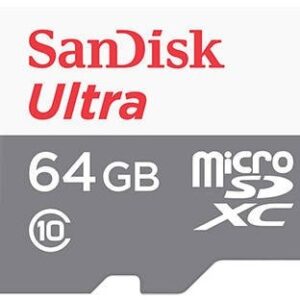Cartão de Memória Ultra Android microSDXC 64GB - SANDISK