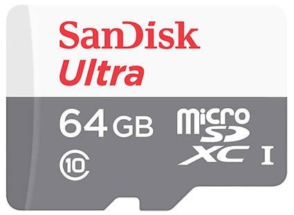 Cartão de Memória Ultra Android microSDXC 64GB - SANDISK