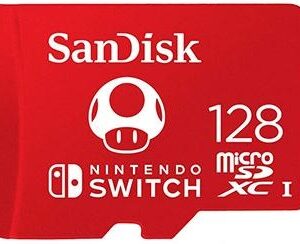 Cart?o de Mem?ria 128GB MicroSDXC p/ Nintendo Switch - SANDISK