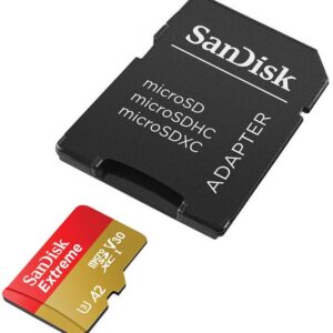 Cartão de Memória Extreme microSDXC 256GB + Adaptador - SANDISK