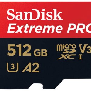 Cart?o de Mem?ria Extreme Pro microSDXC 512GB - SANDISK