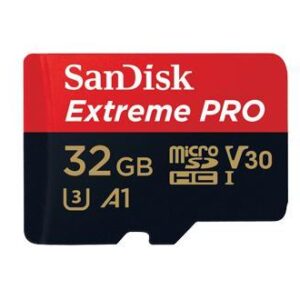 Cart?o de Mem?ria Extreme Pro Micro SDHC 32GB + Adaptador - SANDISK