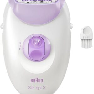Depiladora Silk-épil 3 3-000 (Roxo/Branco) - BRAUN
