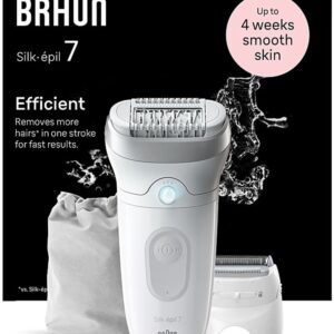 Depiladora Silk-?pil 7 7-041 (Cinzento/Branco) - BRAUN