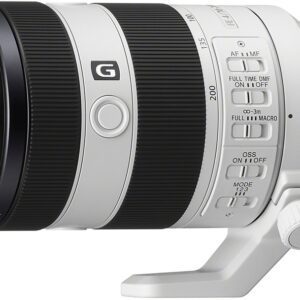 Objetiva Telefoto SEL 70-200MM F/4 G OSS II (Preto/Branco) - SONY