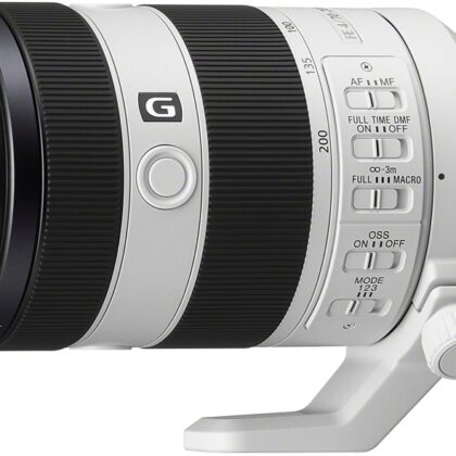 Objetiva Telefoto SEL 70-200MM F/4 G OSS II (Preto/Branco) - SONY