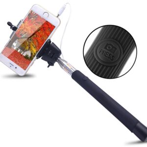 Haste Telesc?pica com Cabo Jack 3,5mm p/ Selfies (SELFIE STICK)