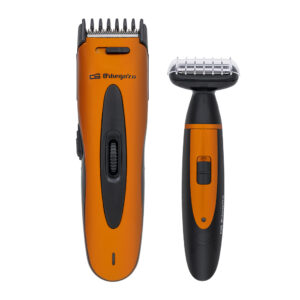 Pack Masculino 2-EM-1 Aparador de Barba/Cabelo + Bodygroom Recarregáveis - ORBEGOZO