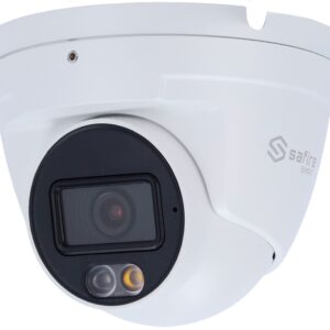 C?mara de Vigil?ncia Turret IP E1 4MP IP67 PoE c/ IA (Branco) - SAFIRE SMART