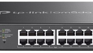 Switch de Rede Omada L2/L2+ 24 Portas RJ45 + 4 Portas SFP SG2428LP (Cinzento) - TP-LINK