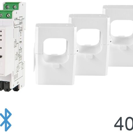 Módulo Medidor de Consumo Trifásico Wi-Fi + 3 TI´s de 400A - Shelly Pro 3EM-400