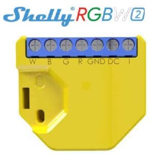 M?dulo Controlador Inteligente Wi-FI p/ Fitas LED RGBW - Shelly RGBW2