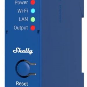 Módulo p/ Calha DIN c/ 1 Relé para Automação Wi-Fi/Bluetooth/LAN 110/240VAC 16A - Shelly PRO 1