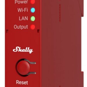 Módulo p/ Calha DIN c/ 1 Relé e Med. Energia p/ Autom. Wi-Fi/BT/LAN 110/240VAC 16A - Shelly PRO 1PM
