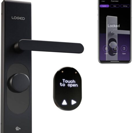Fechadura Inteligente LOQED Touch Smart Lock s/ Fios (Preto) - Shelly Loqed Black