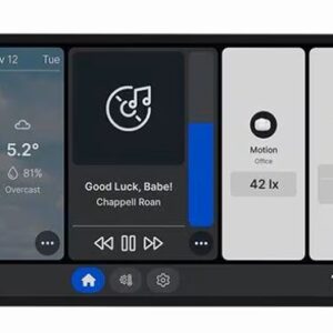 Ecr? Touch 6.95 p/ Controlo Centralizado + Sensor H&T (Branco) - Shelly Wall Display X2