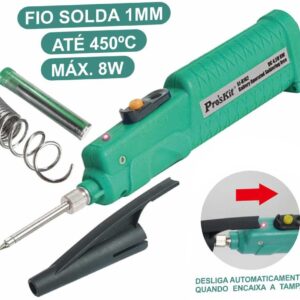 Ferro de Soldar a Pilhas 8W 450ºC - Proskit