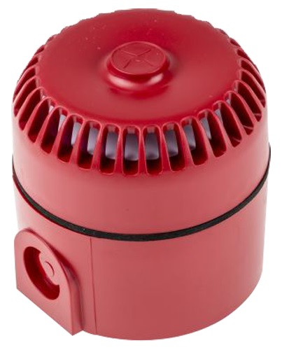 Sirene de Incêndio 102dB 24V Interior/Exterior c/ 32 Toques