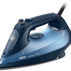Ferro de Engomar a Vapor TexStyle 7 Pro SI7160 3000W (Azul) - BRAUN