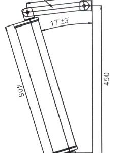 Suporte Inclina??o p/ Colunas Instala??o (Ref: COL24W e FCS-200C) - TECHNYSOUND
