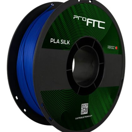 Filamento de Impressão 3D PLA SILK 1,75mm 1Kg (Azul Escuro) - ProFTC
