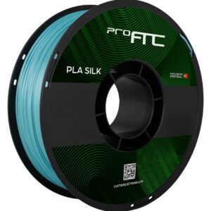 Filamento de Impress?o 3D PLA SILK 1,75mm 1Kg (Ciano) - ProFTC