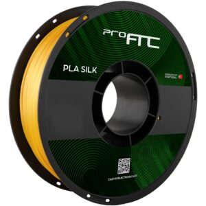 Filamento de Impress?o 3D PLA SILK 1,75mm 1Kg (Dourado) - ProFTC