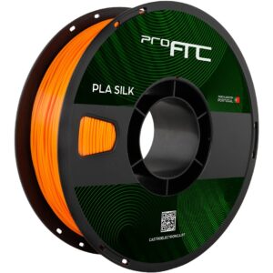 Filamento de Impressão 3D PLA SILK 1,75mm 1Kg (Laranja) - ProFTC