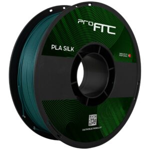 Filamento de Impress?o 3D PLA SILK 1,75mm 1Kg (Verde Tinta) - ProFTC