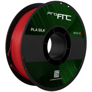 Filamento de Impressão 3D PLA SILK 1,75mm 1Kg (Vermelho) - ProFTC